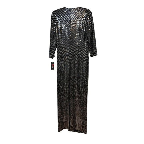 NWT JM Studio By John Meyer Old Hollywood Glam Womens Sz 12 Mob Wife NYW Holiday - Picture 2 of 6